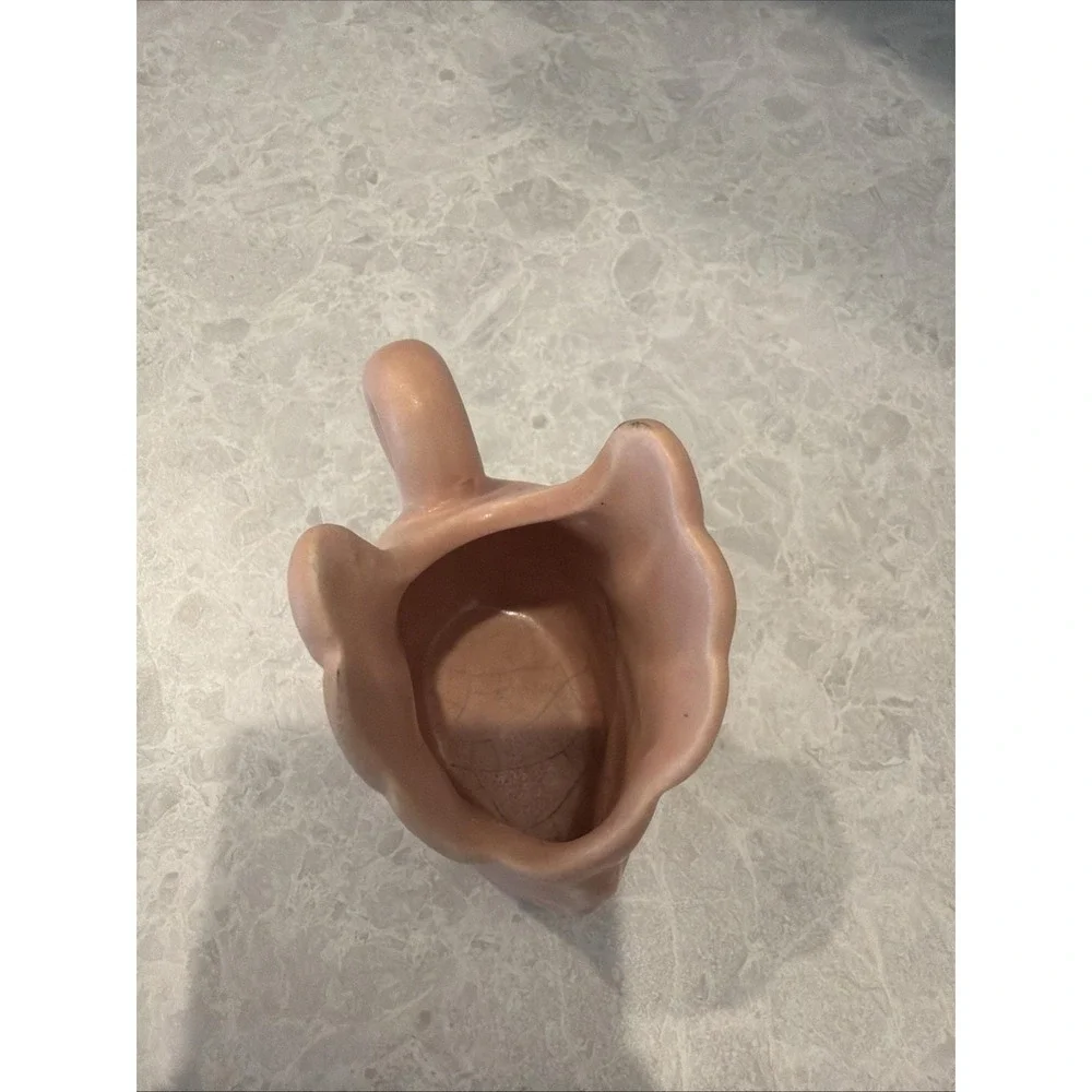 Small Pink Swan, MCM Planter/vase.